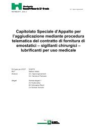 CSA emostatici .pdf - Ospedale Niguarda Cà Granda