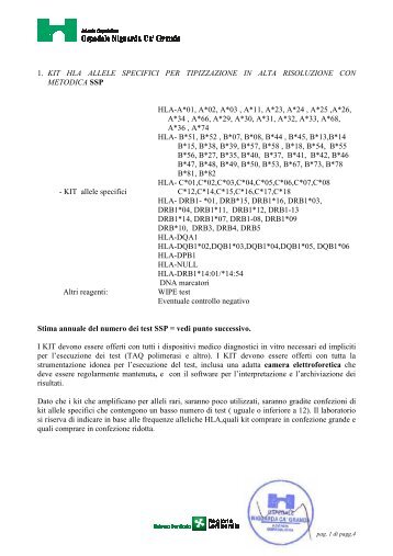 scheda tecnica.pdf - Ospedale Niguarda Cà Granda