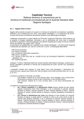 Schema di Contratto - Albo Fornitori