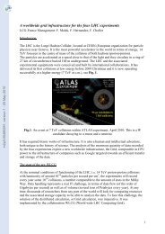 A worldwide grid infrastructure for the four LHC experiments