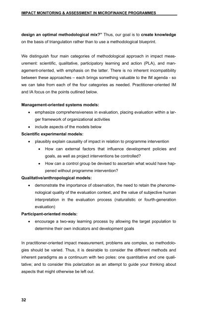 Guidelines for Impact Monitoring & Assessment in Microfinance ...