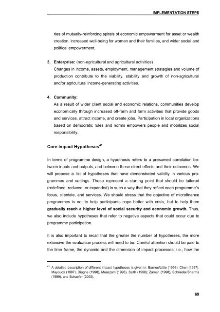 Guidelines for Impact Monitoring & Assessment in Microfinance ...