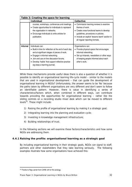 Organisational Learning Discussion Paper - Are you looking for one ...