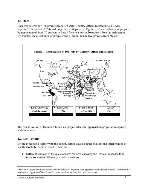 Design, Monitoring, and Evaluation – Capacity Assessment