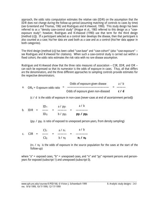 Fundamentals of epidemiology - an evolving text - Are you looking ...