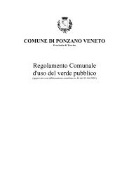 Regolamento Comunale d'uso del verde pubblico - Comune di ...