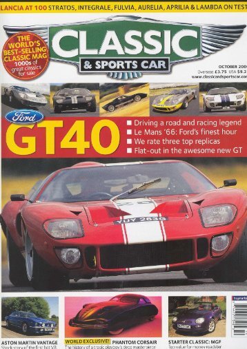 CLASSIC & SPORTS CAR - OCT.2006 - Jacques Swaters