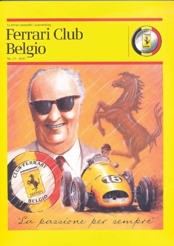 FERRARI CLUB BELGIO - 2010 - Jacques Swaters