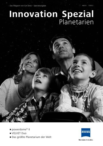 Innovation Spezial Planetarien - Carl Zeiss Planetariums