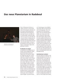 Das neue Planetarium in Radebeul - Carl Zeiss Planetariums