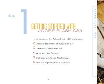 Getting Started with Adobe Flash CS3 - Cengage Learning