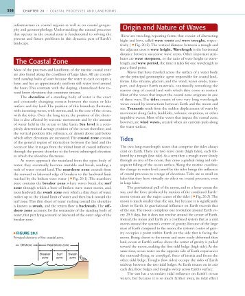 The Coastal Zone Origin and Nature of Waves - Higher Education