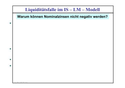 5. IS – LM - Modell
