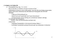 2. Aufgaben der Geldpolitik 2.1. Preisstabilität (Illing, Kap. 1.3.1, 4.2 ...