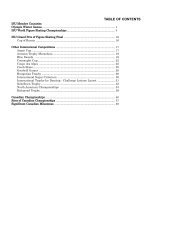 table of contents - Skate Canada