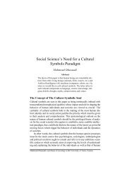 Social Science's Need for a Cultural Symbols ... - Epistemology