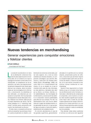 Nuevas tendencias en merchandising - Portal do comerciante Galego