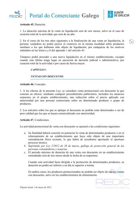 Ley 13/2010, de 17 de diciembre, del comercio interior de Galicia.