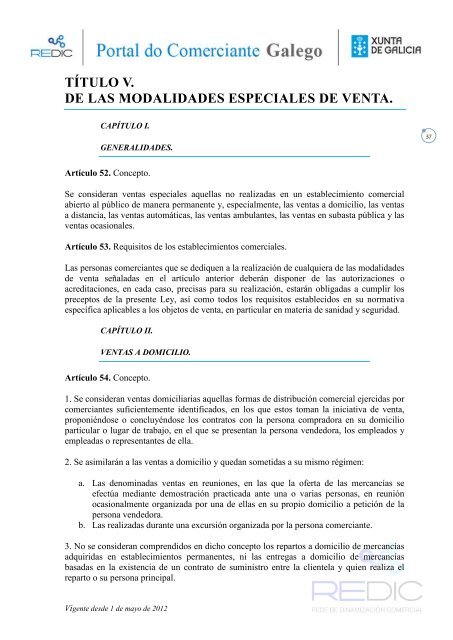 Ley 13/2010, de 17 de diciembre, del comercio interior de Galicia.