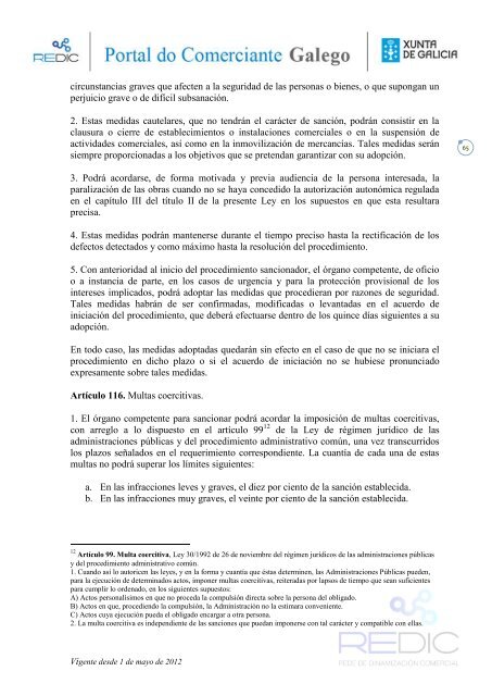 Ley 13/2010, de 17 de diciembre, del comercio interior de Galicia.