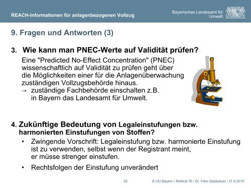 Vortrag von Dr. Felix Geldsetzer - REACh