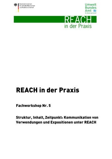 REACH in der Praxis