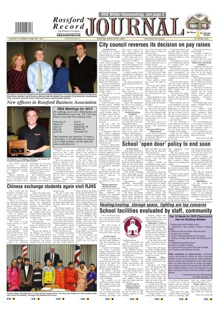 Click here to download - The Rossford Record Journal