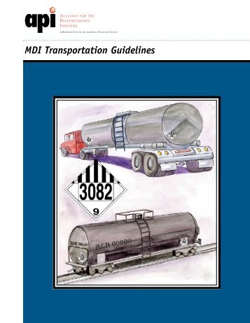 MDI Transportation Guidelines - Polyurethanes - American ...