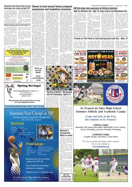 April 18, 2012 PDF Edition of the Perrysburg