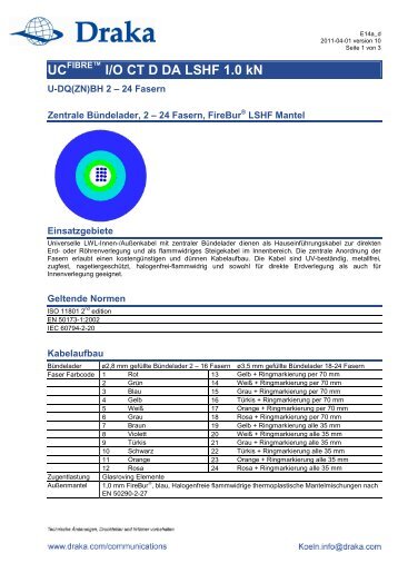 Download Datenblatt - Draka Communications