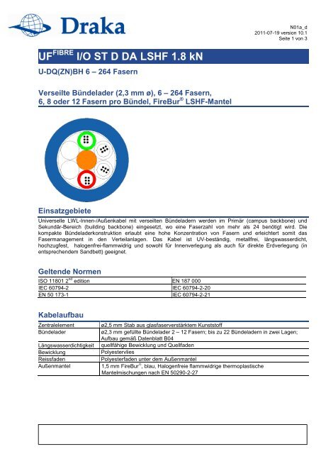 Download Datenblatt - Draka Communications