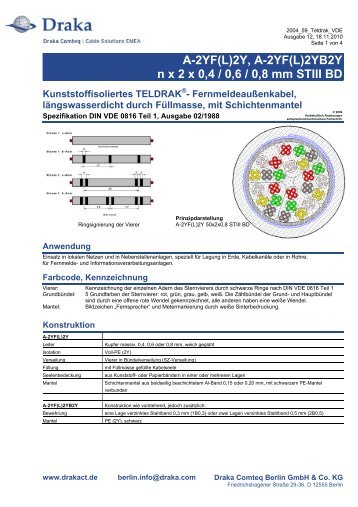 Download Datenblatt - Draka Communications