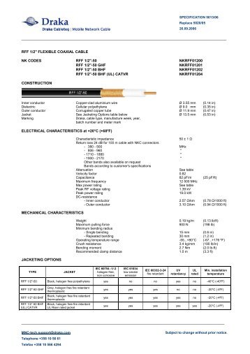 MNC-tech.support@draka.com Subject to change without prior ...