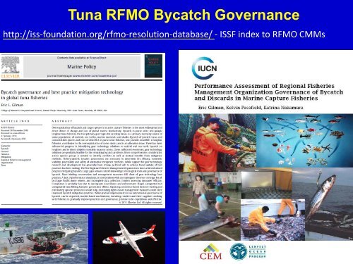 Bycatch - Towards ecosystem-based management of tuna fisheries