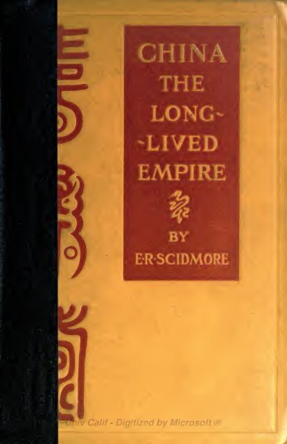 china the long lived empire university of oregon