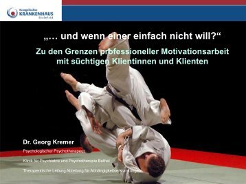 “Und wenn einer einfach nicht will?” — Vortrag Dr. Kremer (PDF)