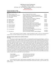 Meeting Minutes - Office of Planning & Budgeting (OPB) - University ...
