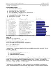 Meeting Minutes - Office of Planning & Budgeting (OPB)