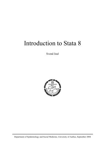 Introduction to Stata 8