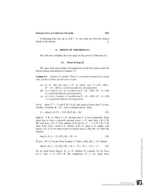 Rational Curves in Calabi-Yau Threefolds