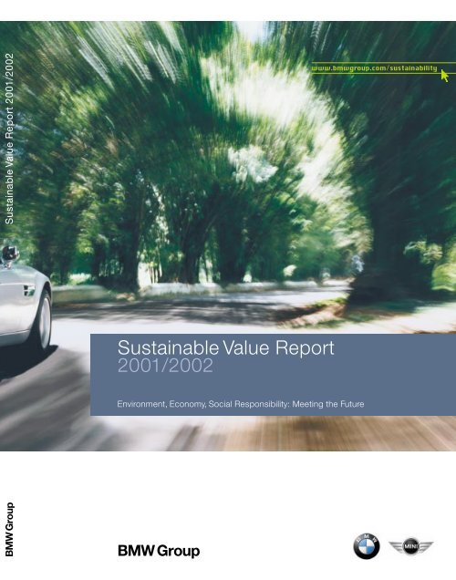 Sustainable Value Report 01 02 Bmw Group