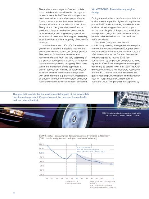 Sustainable Value Report 2001/2002 - BMW Group