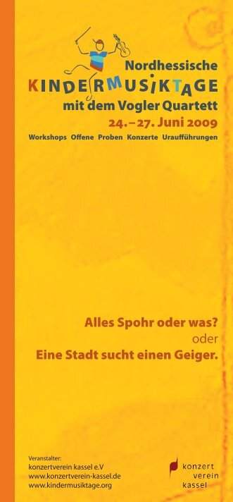 oder Eine Stadt sucht einen Geiger. - Gesundheitsamt Region Kassel