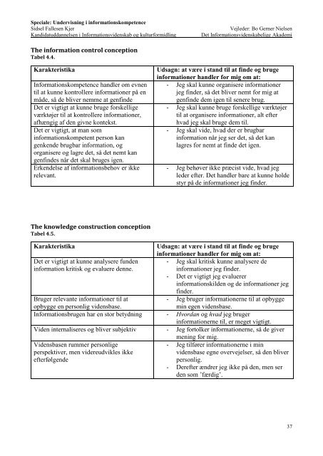 Undervisning i informationskompetence - Forskning - IVA