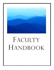 Faculty Handbook - Unionville High School - Unionville-Chadds ...