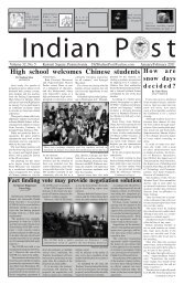 INDIAN POST Page 1 - Unionville High School - Unionville-Chadds ...