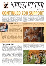 Newsletter November 2005 - 21st Century Tiger