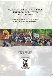 CLTC Anshi-Dandeli final report 2005 - 21st Century Tiger