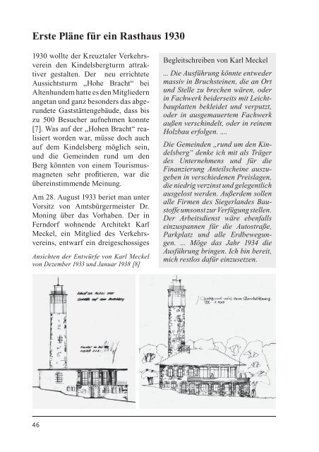 KINDELSBERG- TURM - Ferndorf