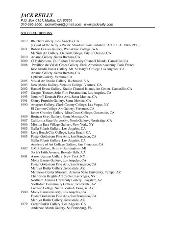 download academic resume 20 pages printable pdf jack reilly